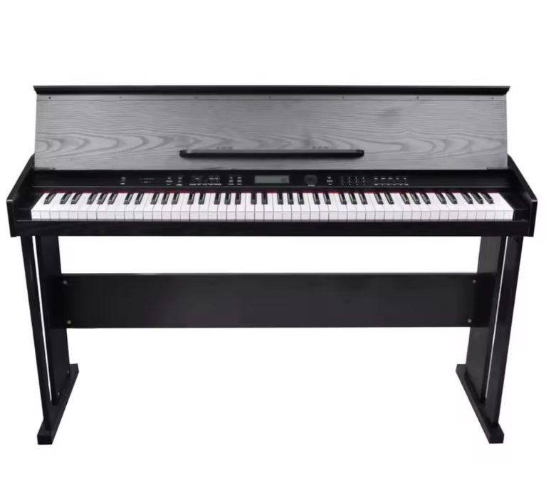 Piano Numérique 88 Touches, Pupitre Amovible, Enregistrement