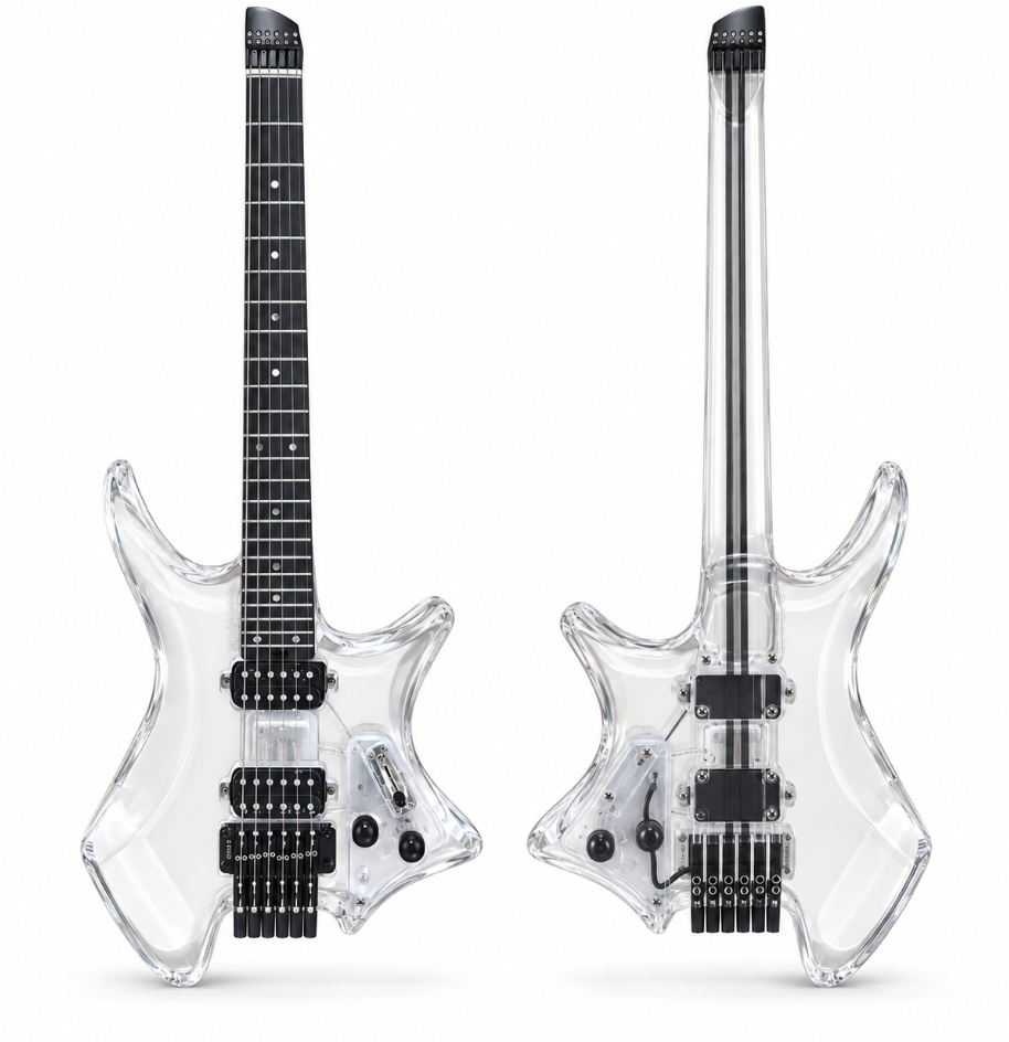 Guitare Électrique Sans Tête, Design Headless