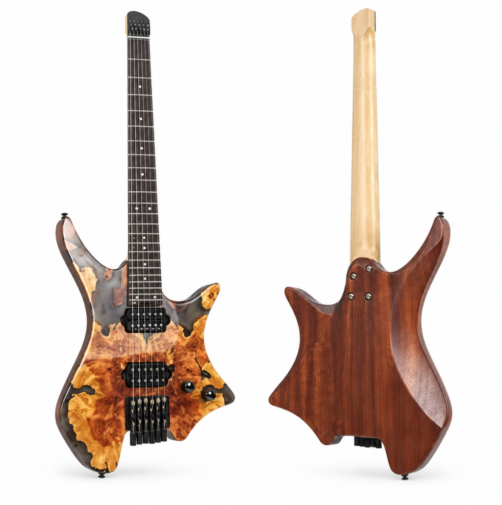 Guitare Électrique Sans Tête, Design Headless