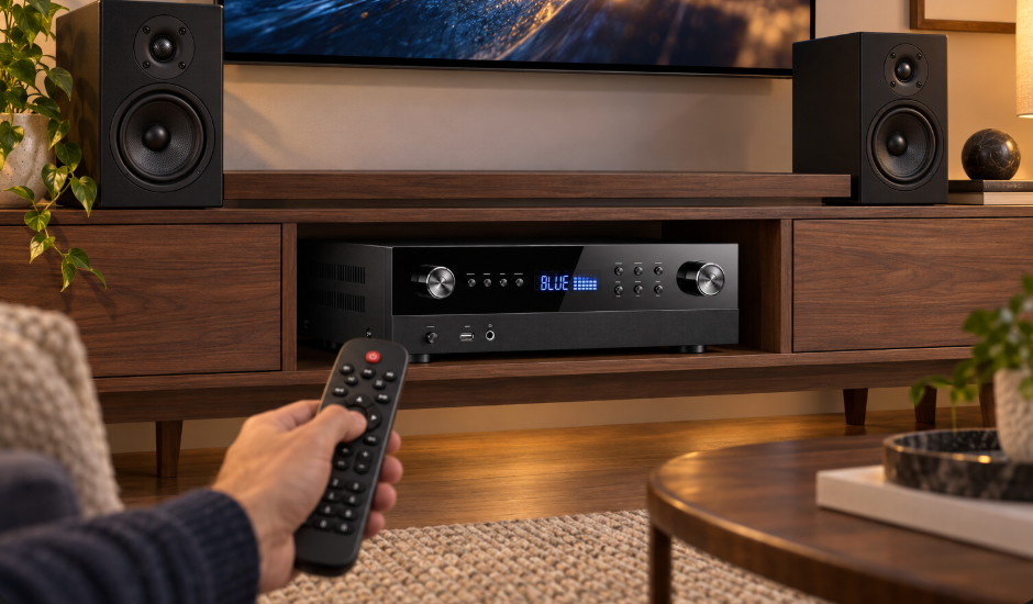 Ampli Home Cinéma AV 5.2 Canaux