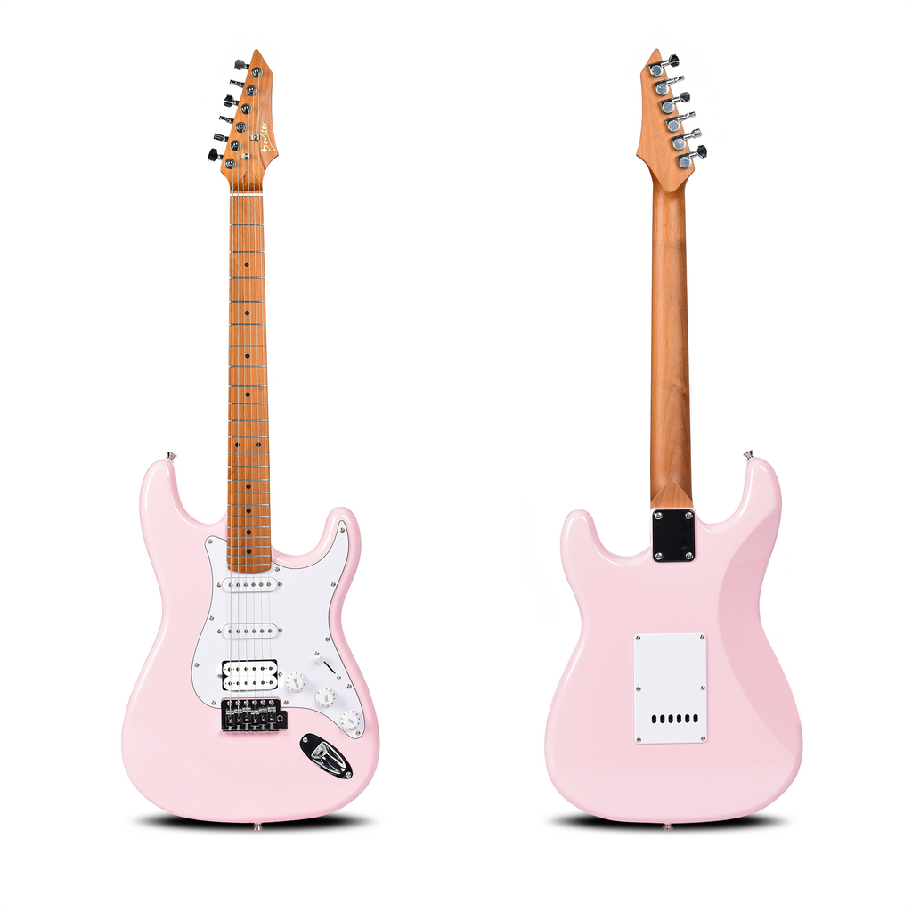 Guitare Électrique Type ST, Micros SSH, 6 Cordes
