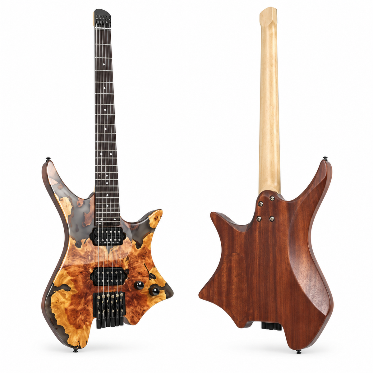 Guitare Électrique Sans Tête, Design Headless