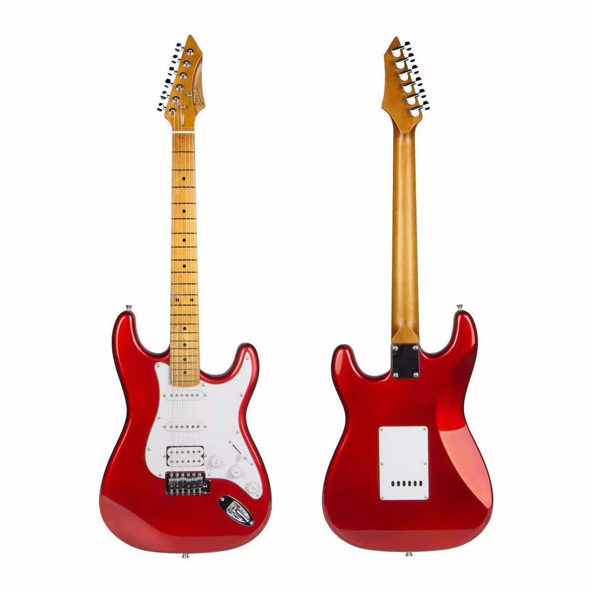 Guitare Électrique Type ST, Micros SSH, 6 Cordes